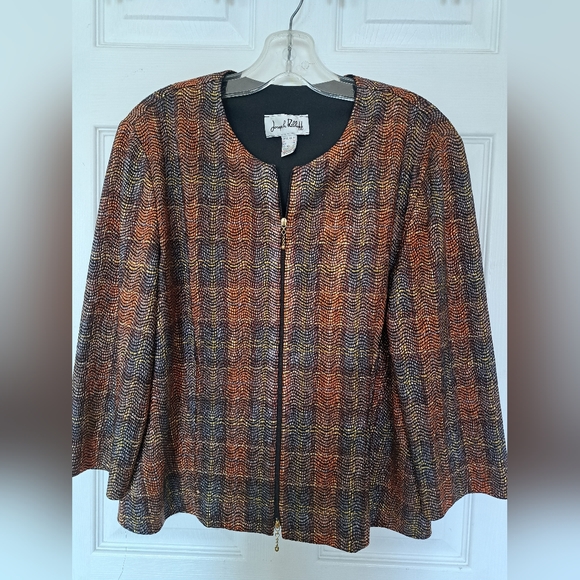 Joseph Ribkoff zipped blazer - Picture 2 of 5